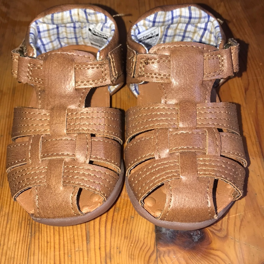 Carter’s Infant Tan Boys Sandals